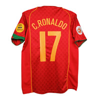 Maillot Portugal I 2004/2005 - Ronaldo 17