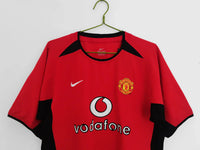 Maillot Manchester United  Rétro 02/04 - Rouge