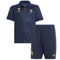 Trousse pour enfants Juventus III 24/25 - Bleu Marin